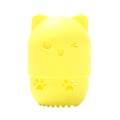 Miniatyrbild 1 av 5: 1/2/3/5 Silikon Cat Makeup Svampar Förvaringslåda Rengör och yellow 1 Pc