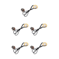 Miniatyrbild 1 av 5: 1/5 1 Piece Gitarr Pickup Piezo Transducer för Mandolin Banjo 5Set