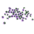 Miniatyrbild 4 av 5: 1/2/3/5 50st Model Weeds for Architecture Train Railway Wargame Purple 1Set