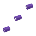 Miniatyrbild 5 av 5: 1/2/3/5 Bröllopsdekoration Tillbehör för bröllop inte lätt att bleka ALC26Dark Purple 3Set