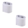 Miniatyrbild 1 av 5: 1/2/3/5 Elastiskt bandage Sport Brace Wrap Träningsutrustning White 200cm 2Set