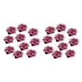 Miniatyrbild 3 av 5: 1/2/3/5 10 stycken Camellia Flower Heads för gör-det-själv-hårtillbehör Fuchsia 4.5cm 2Set