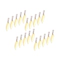 Miniatyrbild 1 av 5: 1/2/3/5 20 stycken Fiskedrag Verklighetstrogna fiskedrag Reflekterande Gold M 1Set