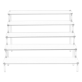 Miniatyrbild 5 av 5: 1/2 Acrylic Display För Riser Stand Parfym Cosmetics Holder Clear 39.5x41.5cx25cm 1Set