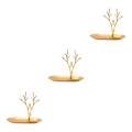 Miniatyrbild 2 av 5: 1/2/3/5 Smycken Organizer Stand Fack Display Rack för ringar Large Antler Style A 3Set