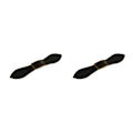 Miniatyrbild 3 av 5: 2/3/5 Läderhorn Toggle Buttons Trench Duffle Coat Fästelement black 2Set