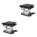 Miniatyrbild 3 av 5: 1/2/3 justerbar lyftplattform 360 roterbar utrustning 2PCS