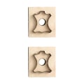 Miniatyrbild 4 av 5: 1/2/3 Japan Stål diy mould Wood Rule Die Pendant S 48X36mm 48X36mm 72X60mm 2Set