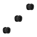 Miniatyrbild 3 av 5: 1/2/3/5 Öronkuddar Kudde Hörselskydd Andas Gamer Black Ear Pads 3PCS