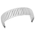 Miniatyrbild 5 av 5: 1/2/3/5 rostfritt stål Universal Watch Link Armband Elegant 22MM silver 5Set