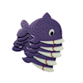 Miniatyrbild 5 av 5: 1/2/3/5 5st Badkar Non För Slip Safety Treads Sticker Dolphin 140X140mm 2Set