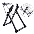Miniatyrbild 5 av 5: Fällbart cykelhjul Truing däckställ för Easy För Bicycle