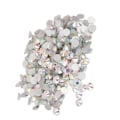 Miniatyrbild 1 av 5: Glas Kristall Rund Platt Rygg Rhinestones Gems White SS10 1400 Pcs