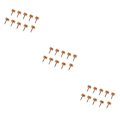 Miniatyrbild 4 av 5: 1/2/3/5 Högklackade spetsar Kranar Skoreparationsbyte Apricot Fine 10mm 10mm Thin Pin 3Set