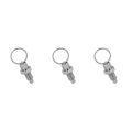 Miniatyrbild 2 av 5: 1/2/3/5 Heavy-Duty indexkolv med användarvänlig ringdragning M6-3 Stainless Steel 3PCS