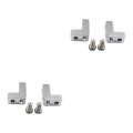 Miniatyrbild 4 av 5: 1/2/3/5 RC Car Servo Base kompatibel med ECX 1/12 Rc RGT 136100 silver 2Set