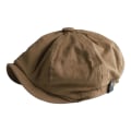 Miniatyrbild 3 av 5: 1/2 Andas Herr Newsboy Hat Mjuk 8 Panels Huvudbonad för hösten Brown L 1Set