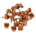 Miniatyrbild 2 av 5: 1/2/3/5 Högklackade spetsar Kranar Skoreparationsbyte Apricot Fine 12mm 12mm Thin Pin 1Set