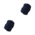 Miniatyrbild 1 av 5: 1/2/3/5 Chunky ullgarnfyllning Mjuk stickning för halsdukströja navy blue 12 to 14m 2Set