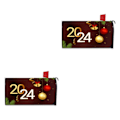 Miniatyrbild 3 av 5: 1/2/3/5 standardstorlek och väderbeständig printed fjäder YTYH2309098 2Set