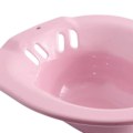 Miniatyrbild 3 av 5: 1/5 höftbadkar för toalettsits Bidé Handfat Personal för tvätt Pink 1 Pc