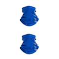 Miniatyrbild 1 av 5: 1/2/3 halsdamask Andas vindtät fiskescarf Blue 25x30cm 2Set