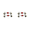Miniatyrbild 1 av 5: 1/2/3 2st Legering CR18P Portalaxlar för Hobby Plus 1/18 CR18P Silver 2Set