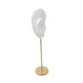 Miniatyrbild 2 av 5: 1/2/3 Örhänge Display Stand Human Ear Model Stud Holder Showcase Right Translucent Height: 18cm 1Set