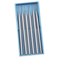 Miniatyrbild 5 av 5: 1/2/3/5 Tiny 0MM Tungsten Steel Rotary Burr Router Bit Mill 5PCS