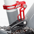 Miniatyrbild 4 av 5: 1/2/3 Universal Kedjeguide i aluminiumlegering för MTB-cykel Universal red 1 Pc