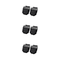 Miniatyrbild 4 av 5: 1/3 2 delar UTV Vindruta Fönster Justerbar Montering Clamp Clips 3PCS