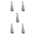 Miniatyrbild 2 av 5: 1/2/3/5 Diameter Shank Router Collet Extension För Chuck Hållare Silver 12mm 5Set