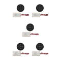 Miniatyrbild 3 av 5: 1/2/3/5 Universal Wireless Bluetooth Media Button 7 Key for För Black 46x12mm 5Set