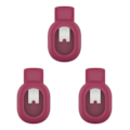 Miniatyrbild 2 av 5: 1/3/5 RDP Steel Clip Holder Spänne Clamps för För Garmin Wine Red 39.6 x 23.5mm 3Set