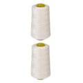 Miniatyrbild 4 av 5: 1/2/3/5 spole av polyester sytråd för symaskin 2Set