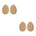 Miniatyrbild 2 av 5: 1/2/3/5 Non För Slip Shoe Pads Självhäftande gummi för hög Round Head Khaki 2Set