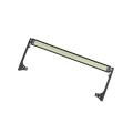 Miniatyrbild 1 av 4: 1/2/3/5 Ljusstark LED Light Bar Taklampa för SCX10 D90 1/10 Skala 147mm for Wrangler 1Set