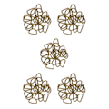 Miniatyrbild 3 av 5: 1/3/5 100 Pieces Alloy DIY D För Dee Ringar för Webbing 100x Bronze 20x10x2.5mm 5Set