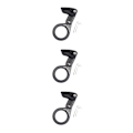Miniatyrbild 2 av 5: 1/2/3 Universal Kedjeguide i aluminiumlegering för MTB-cykel Axis black 3PCS