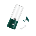 Miniatyrbild 1 av 5: 1/2 500mL Blender elektrisk fruktmixermaskin Ice Mini Juicer with Lid Green 380ml 7 x 7 x 18.5cm 1Set