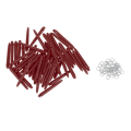 Miniatyrbild 4 av 5: 1/2/3/5 50x För Shafts 2BA Dart Tillbehör med skydd 45mm Red 1Set