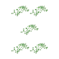 Miniatyrbild 3 av 5: 1/2/3/5 50st Model Weeds for Architecture Train Railway Wargame White 5Set