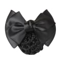 Miniatyrbild 1 av 5: 1/2/3/5 tyg lätt att bära Elastiska hårnät för moderiktiga Two Bows-black 1Set