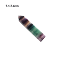 Miniatyrbild 4 av 5: 1/2/5 sten naturlig fluoritstav för heminredning – Lägg till As Shown 7.1-7.4cm 1Set