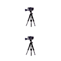 Miniatyrbild 3 av 5: 1/2/3/5 1:64 Handmålad modell Människor Figur Diorama Scenery Tripod Camera height 2.8-3cm 2Set