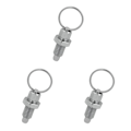 Miniatyrbild 5 av 5: 1/2/3/5 Heavy-Duty indexkolv med användarvänlig ringdragning M16-8 Stainless Steel 3PCS