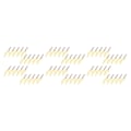 Miniatyrbild 3 av 5: 1/2/3/5 20 stycken Fiskedrag Verklighetstrogna fiskedrag Reflekterande Gold M 3Set