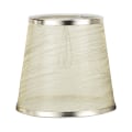 Miniatyrbild 2 av 5: Lampskärm dekorativ tyglampskärm för festdekoration Gold