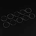 Miniatyrbild 3 av 5: 1/2/3/5 10 st 1 mm tjock platt watch Byt ut del Clear 17 1Set