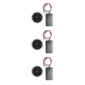 Miniatyrbild 2 av 5: 1/2/3/5 Universal Wireless Bluetooth Media Button 7 Key for För Silver 46x12mm 3Set